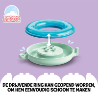 Mijn eerste pret in bad: drijvende rode panda 10964